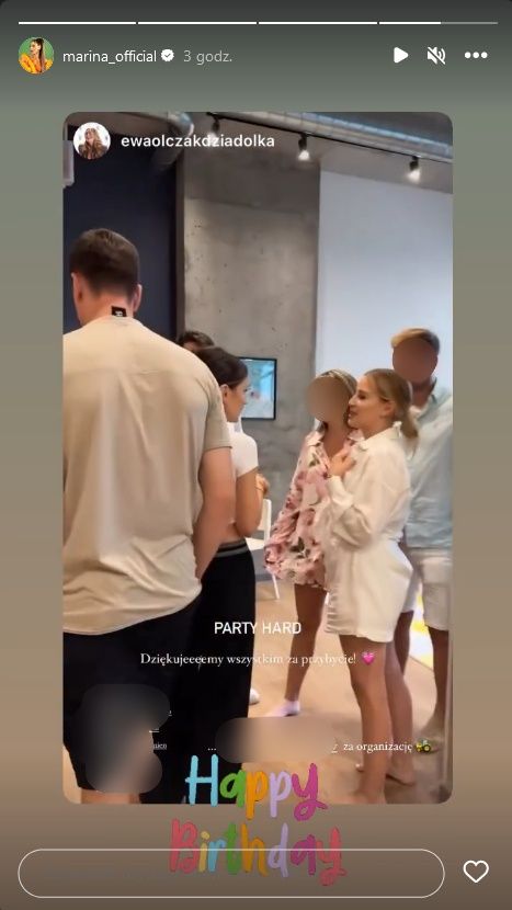 Dzieci Maffashion, Mariny Łuczenko i Andziaks bawią się razem na urodzinach