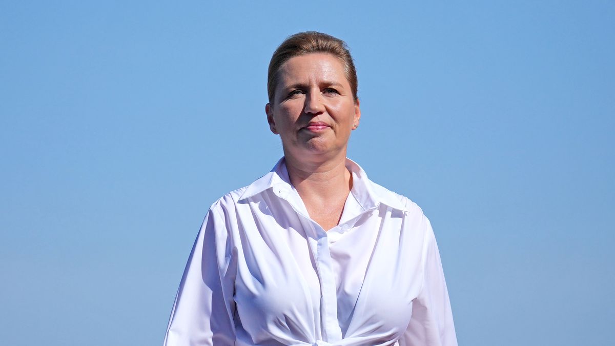 WOODSTOCK, ENGLAND - JULY 18: Prime Minister of Denmark Mette Frederiksen arrives for the European Political Community Summit at Blenheim Palace on July 18, 2024 in Woodstock, England. At the 4th European Political Community Summit, Europe’s leaders will focus on energy, infrastructures, connectivity, cybersecurity, countering disinformation and migration. (Photo by Carl Court/Getty Images)
