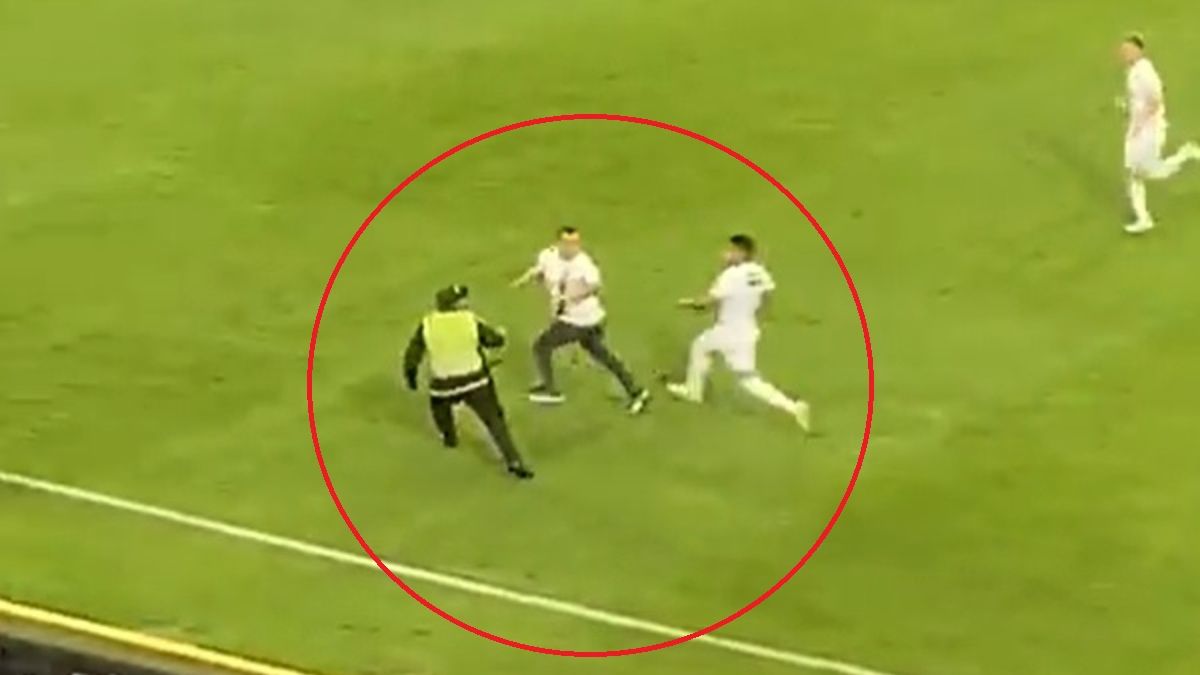 Incydent przed meczem w Kolumbii