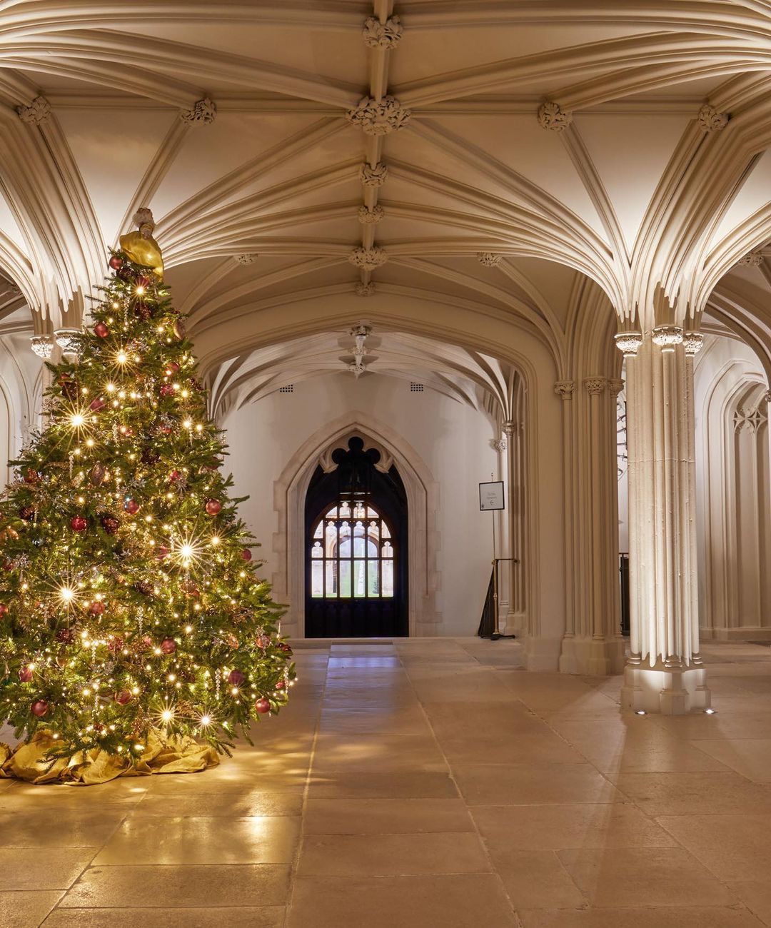 Zamek w Windsorze – świąteczne dekoracje