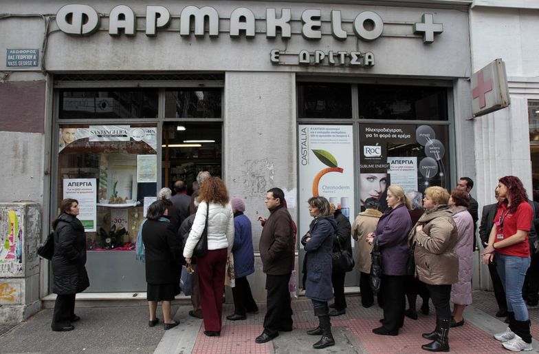 Kryzys w Grecji. W ciągu 6 lat wypłynęło ponad 108 miliardów euro