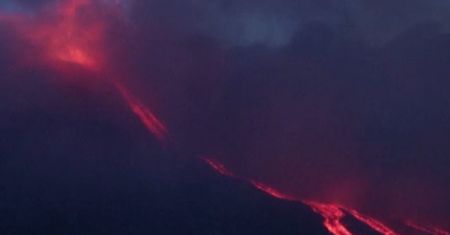 Spektakularna erupcja Etny. Niesamowite nagranie