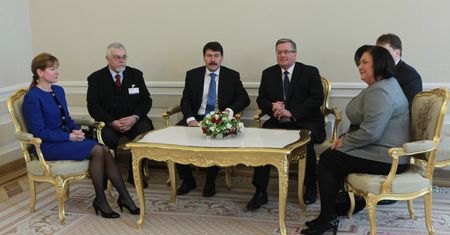 Wizyta prezydenta Węgier w Polsce. Komorowski wyda obiad