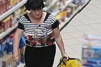 Uchwycił ją monitoring. Policja z Zawiercia szuka tej kobiety