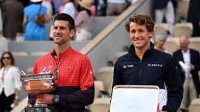 Casper Ruud pełen uznania dla Novaka Djokovicia. "Jedna z legend naszego sportu"