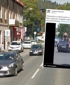 "Zabawa" w Zakopanem. Niebezpieczna jazda po ulicach miasta