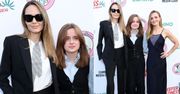 RZADKI WIDOK. Stroniąca od czerwonych dywanów Angelina Jolie ZABRAŁA CÓRKĘ na ściankę. Podobna do sławnej mamy? (ZDJĘCIA)
