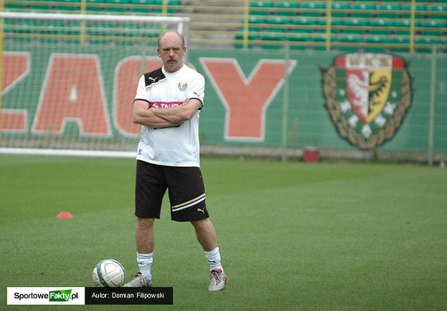 Stanislav Levy, nowy trener Śląska Wrocław