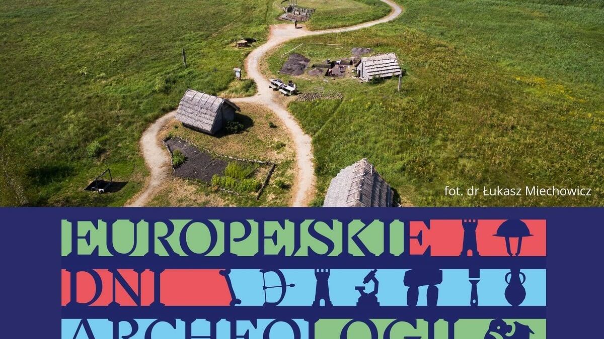 plakat Europejskie Dni Archeologii 2024 na Grodzisku Żmijowiska