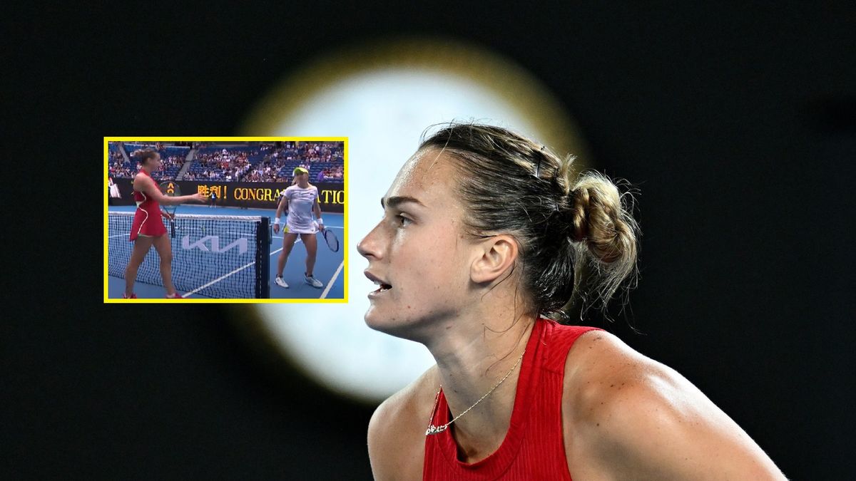 Zdjęcie okładkowe artykułu: PAP/EPA / Lukas Coch / YouTube / Eurosport Tennis / Na zdjęciu: Aryna Sabalenka i Łesia Curenko