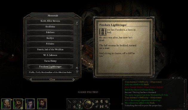Pillars of Eternity limeryk