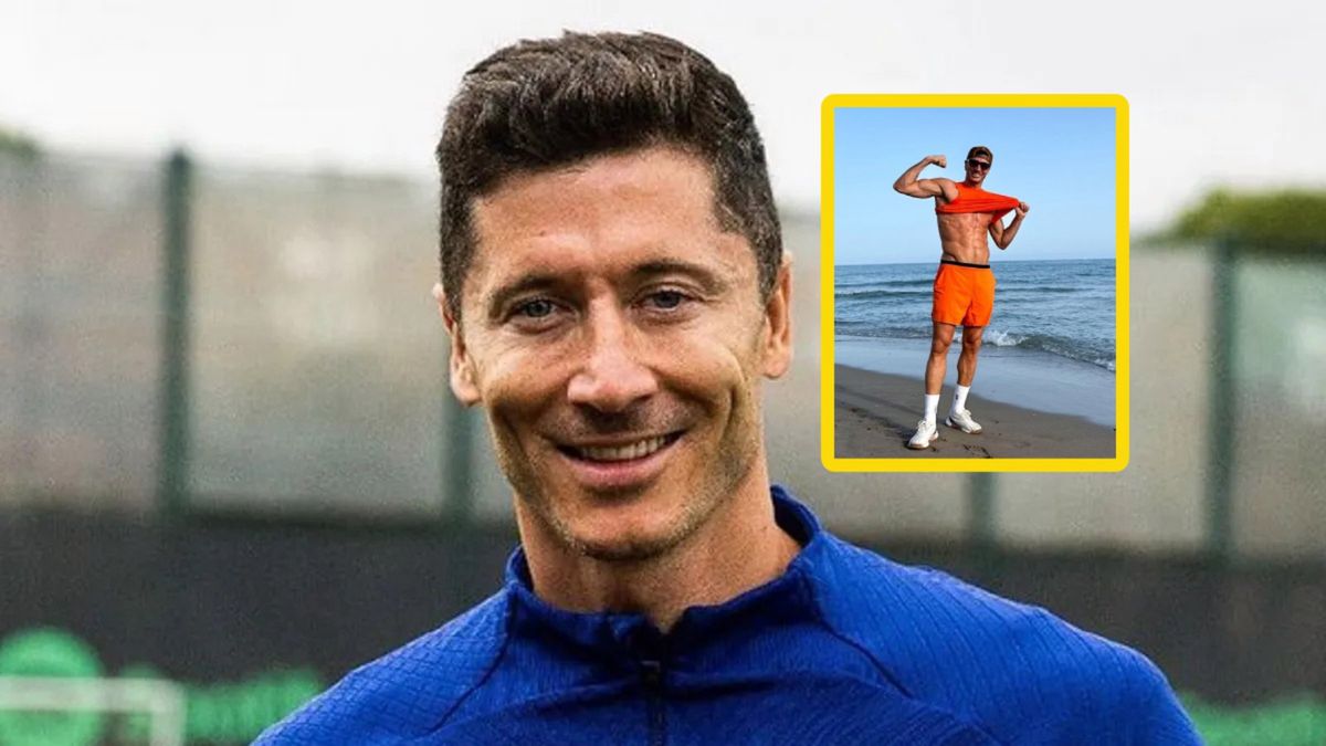 Zdjęcie okładkowe artykułu: Instagram / RL9 / Robert Lewandowski pochwalił się sylwetką