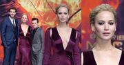 Dekolt Jennifer Lawrence na premierze "Igrzysk Śmierci" (ZDJĘCIA)