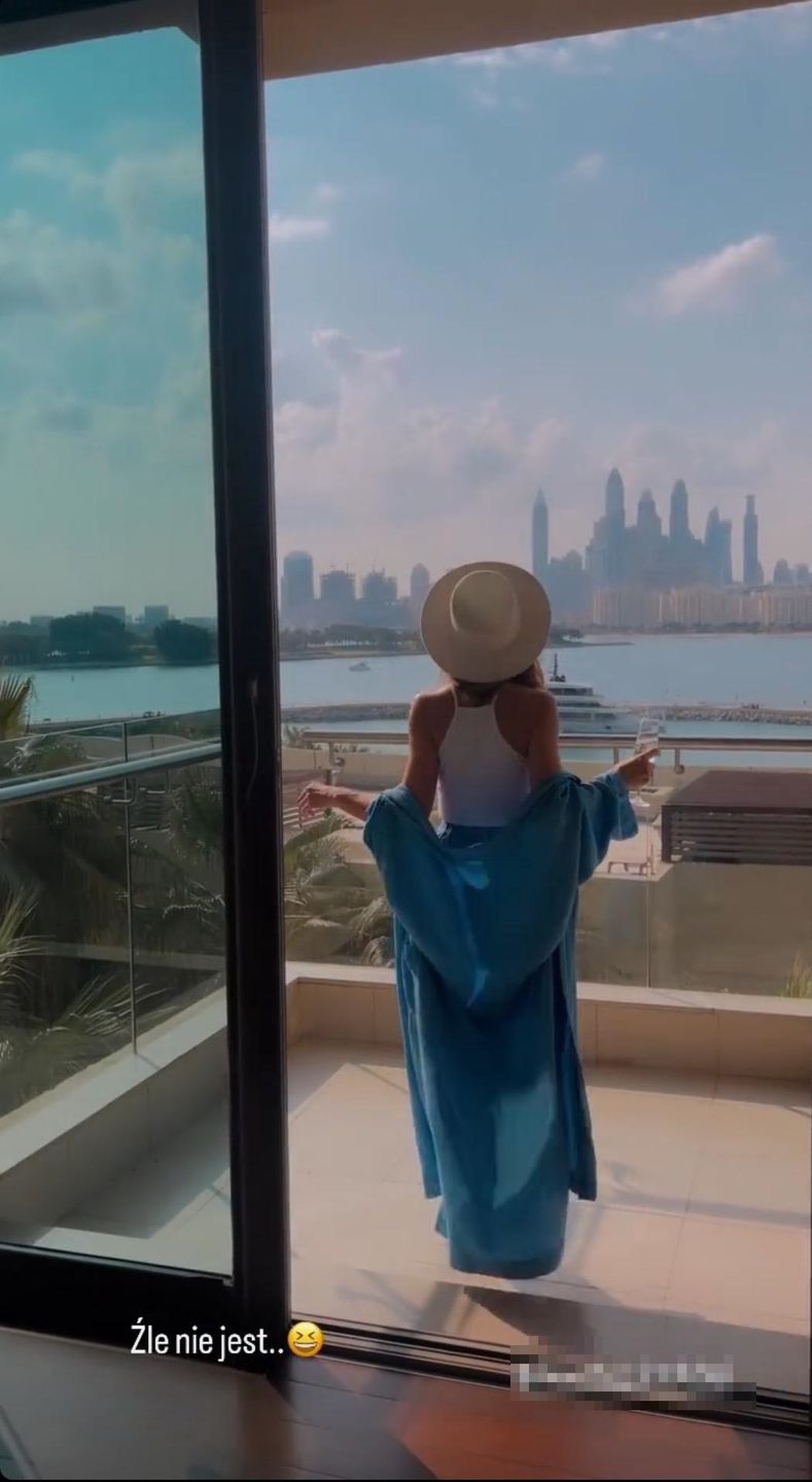 Anna Wendzikowska w Dubaju