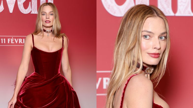 Margot Robbie na premierze filmu "Wichrowe wzgórza" w Paryżu
