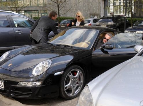 Bogusław Linda Porsche