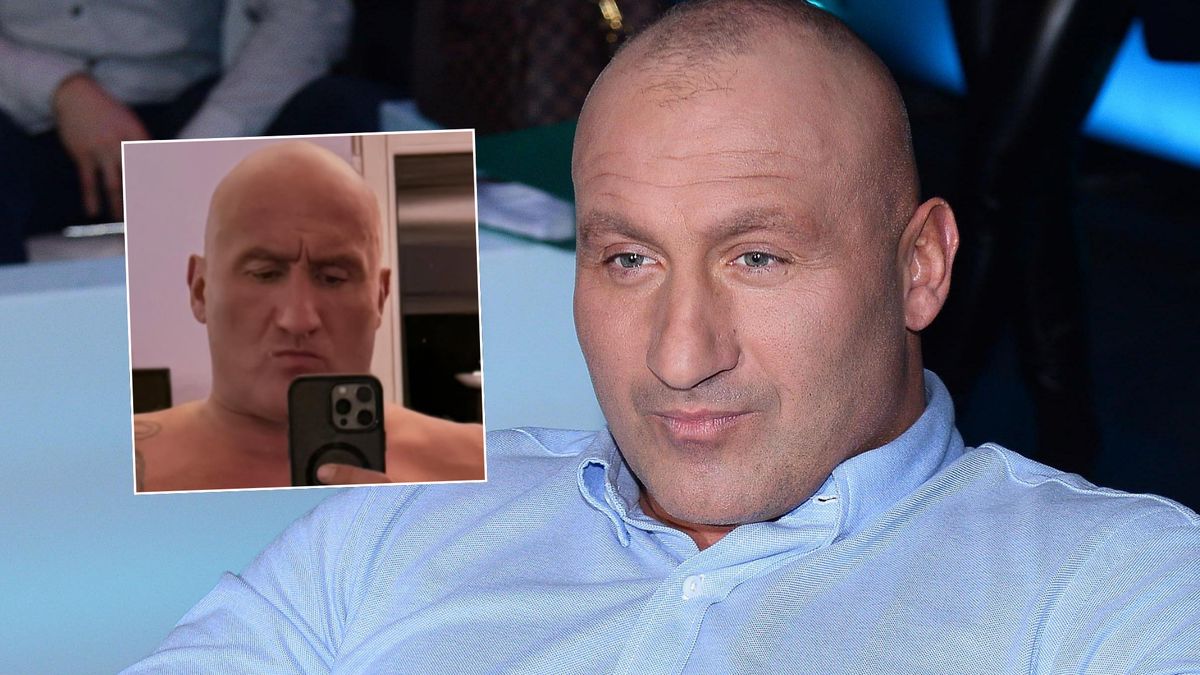 Marcin Najman pokazał się bez koszulki