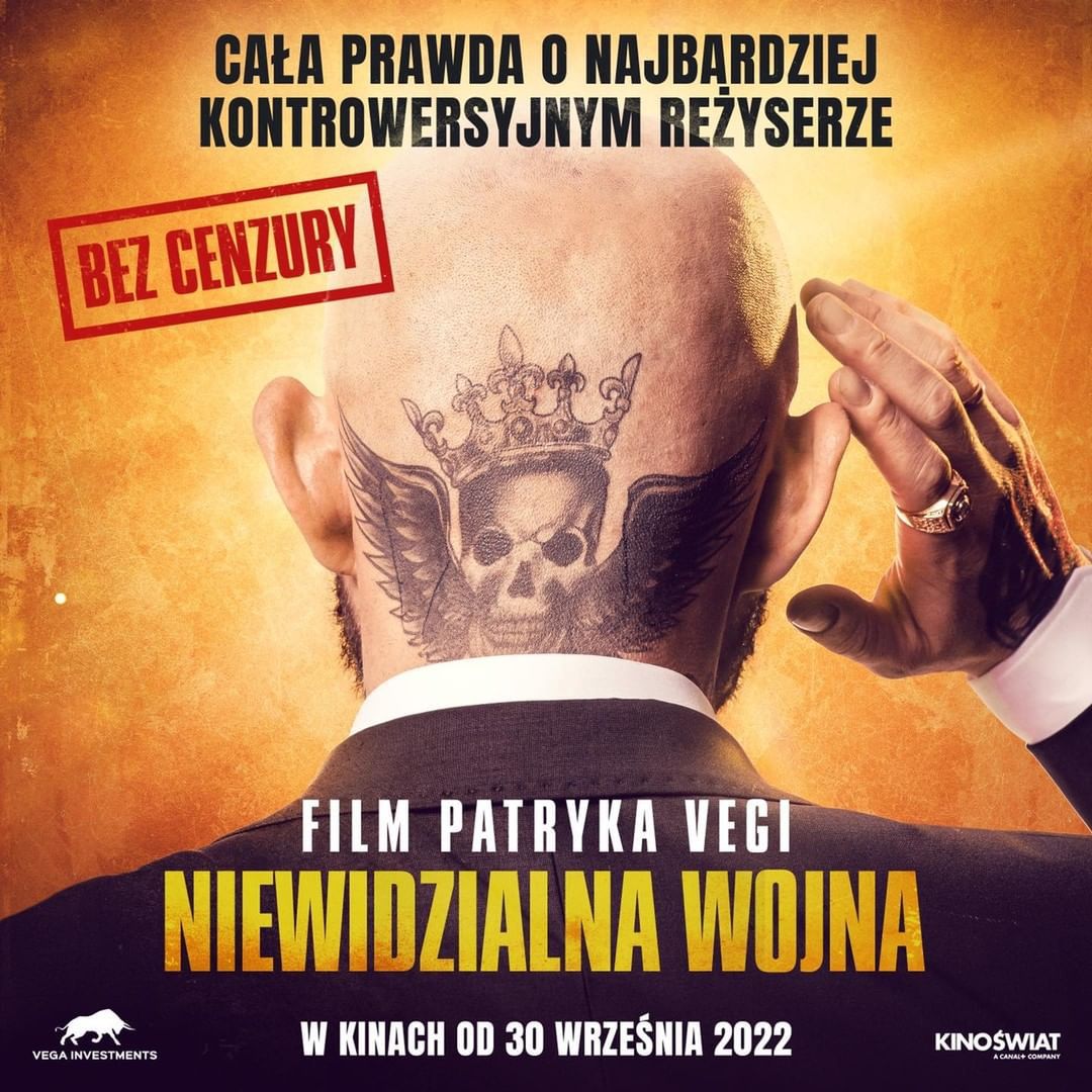 Patryk Vega ujawnia plakat filmowej autobiografii