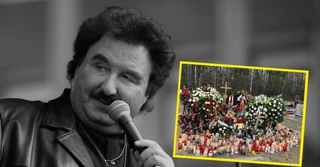 Byliśmy na grobie Krzysztofa Krawczyka. Zaskakujący widok w Grotnikach