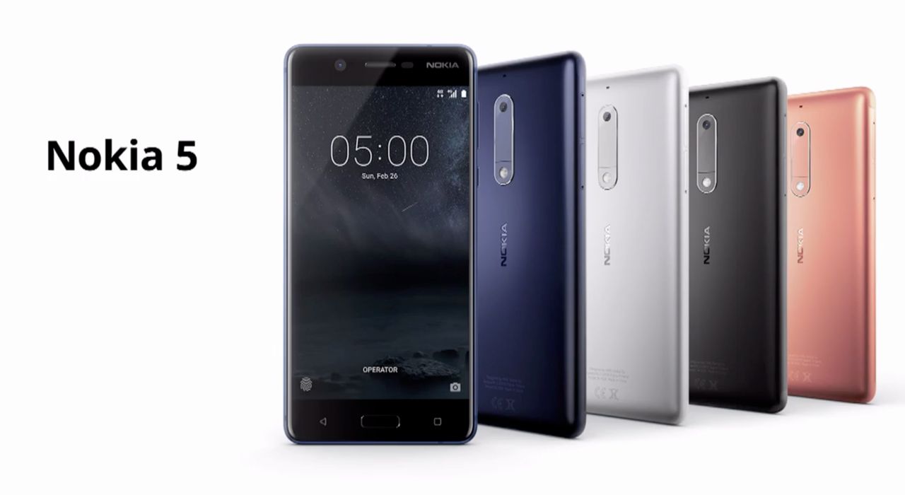 Nowa Nokia 5 – kompaktowy smartfon w pięciu kolorach i „unikalnej” formie
