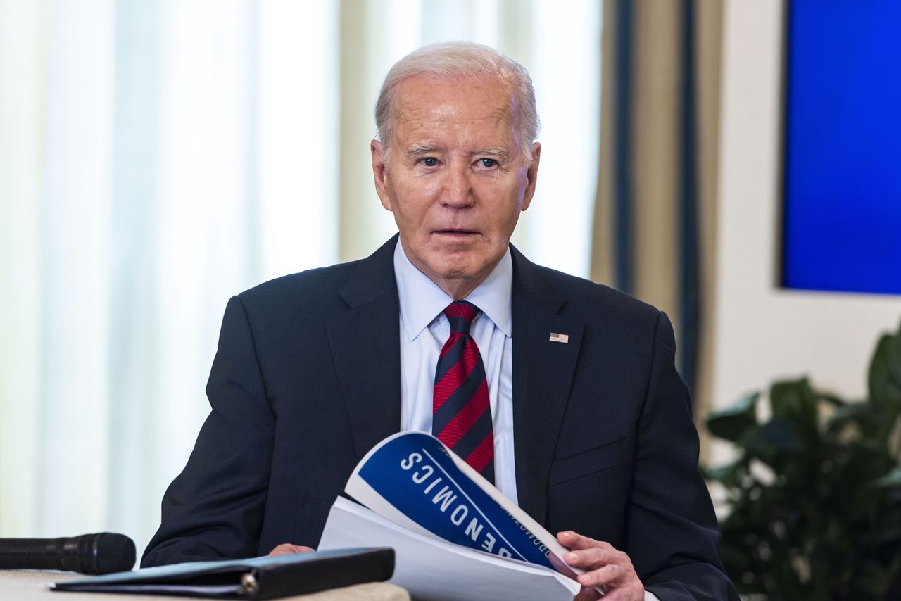 US President Joe Biden. EPA/JIM LO SCALZO / POOL by: PAP/EPA.