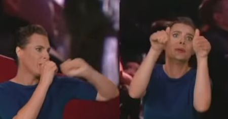 Powróciła i znów skradła show. Nietypowe tłumaczenie na język migowy w TVP