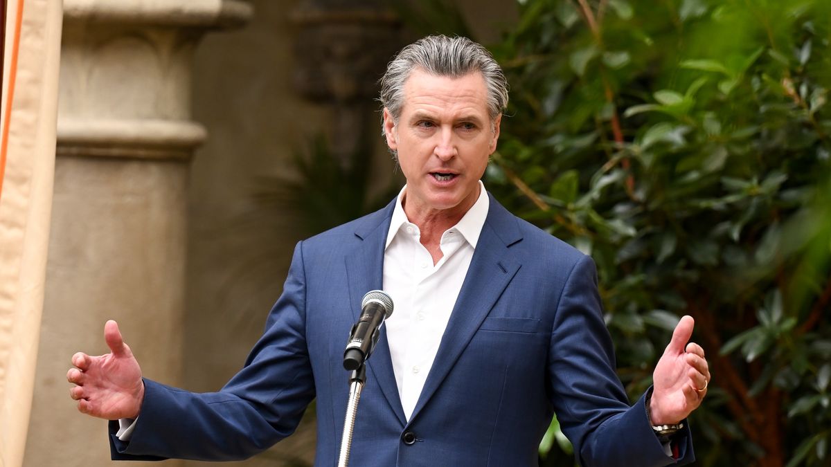 Gubernator Kalifornii Gavin Newsom
