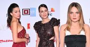 Orły 2025. Zatrzęsienie gwiazd na gali: Mroczna Maja Ostaszewska, Maria Dębska z dekoltem i oryginalna Sandra Drzymalska