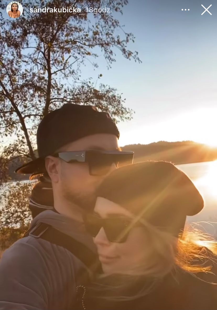 Sandra Kubicka i Baron na wakacjach