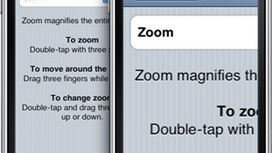 iPhone 3GS krokiem naprzód w kierunku dostępności dla niepełnosprawnych 1