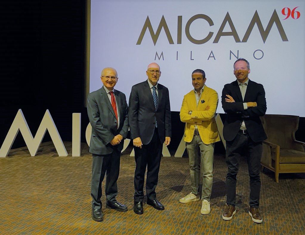 Paolo Lemma -  (Agencja ICE w Warszawie), Luca Franchetti Pardo - (Ambasador Włoch w Polsce), Matteo Cane(GPoland),PaoloBorghini (MICAM)