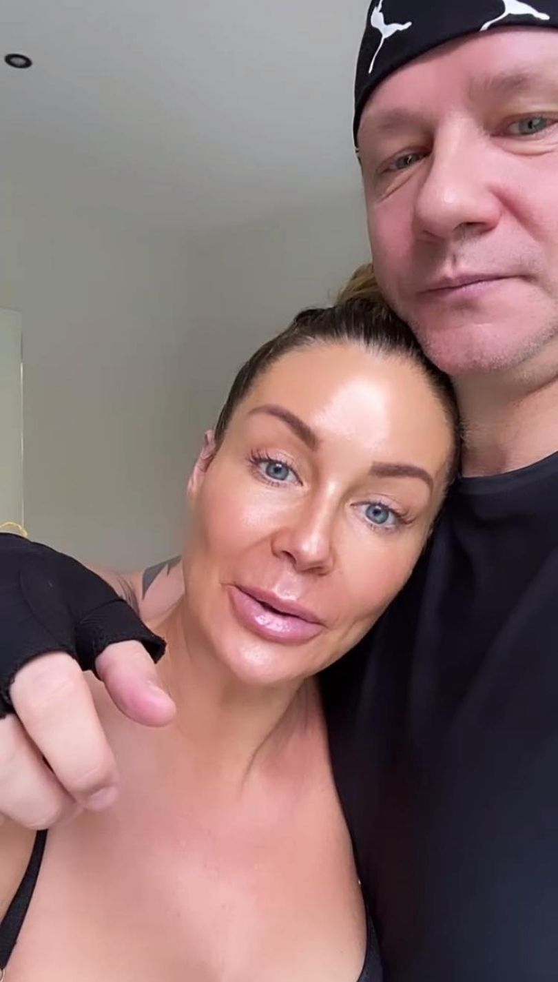 Małgorzata Rozenek i Radosław Majdan pozdrawiają z porannego treningu na wakacjach w Meksyku