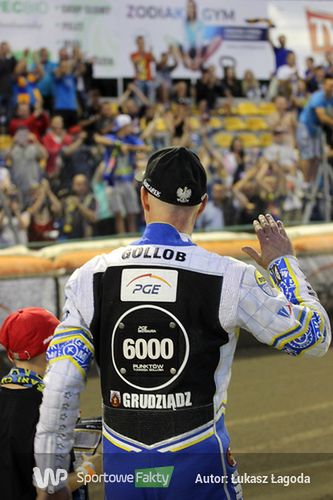 Ważnym momentem dla Joanny Cedrych był wywiad z Tomaszem Gollobem po zdobyciu przez niego 6000. punktu w karierze