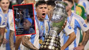 Skandal. Ujawnili, co śpiewali po finale Copa America