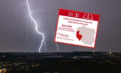 "Unikaj". Nadchodzą burze, RCB rozesłało alert