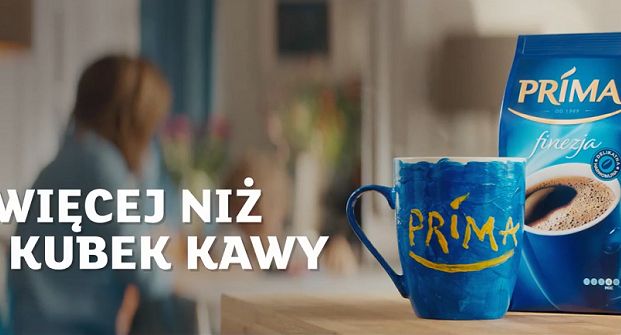 Prima Finezja reklamowana jako „więcej niż kubek kawy” (wideo)