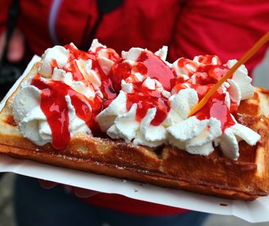 Chciała kupić gofry dzieciom. Zobaczyła ceny. Zrezygnowała