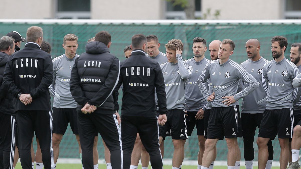 Materiały prasowe / Legia Warszawa / Na zdjęciu: trening Legii Warszawa