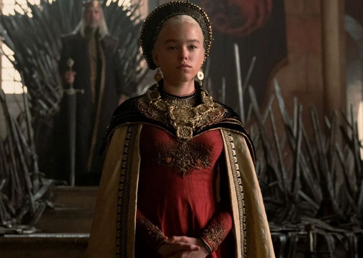 Milly Alcock jako młoda księżniczka Rhaenyra Targaryen