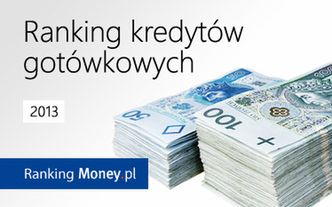 Ranking kredytów gotówkowych 2013
