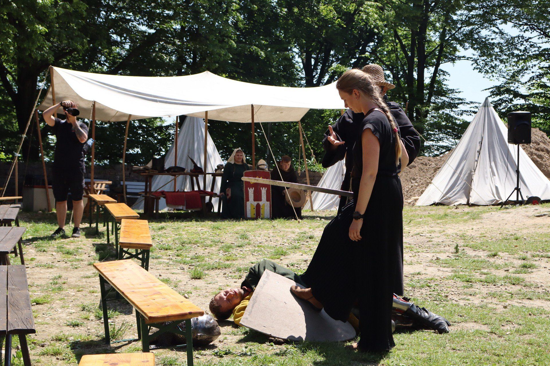 Rycerze na Zamku Lipowiec w Babicach. Średniowieczne bitwy i historyczne odkrycia