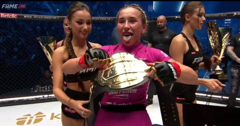 Marta Linkiewicz na Fame MMA