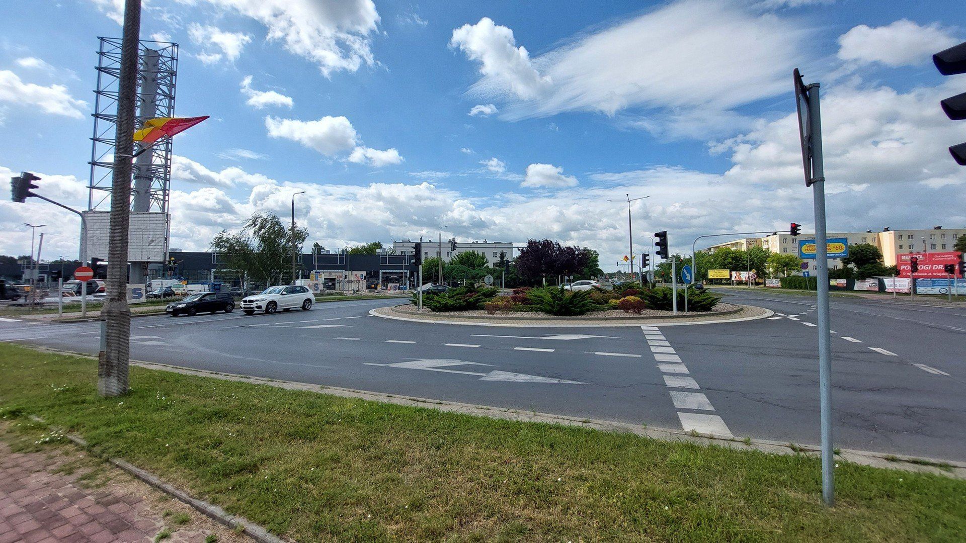 Rondo na pl. WOŚP we Włocławku