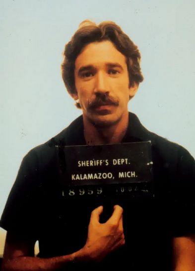 Tim Allen, zdjęcie z aresztu