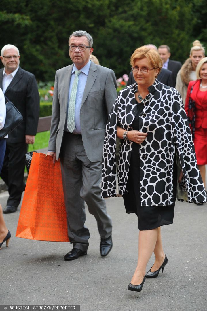 Grzegorz Miecugow z żoną Joanną