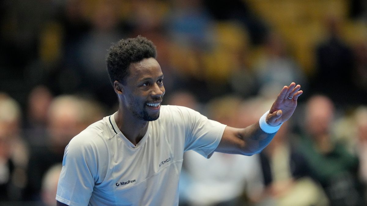 PAP/EPA / Bo Amstrup / Na zdjęciu: Gael Monfils