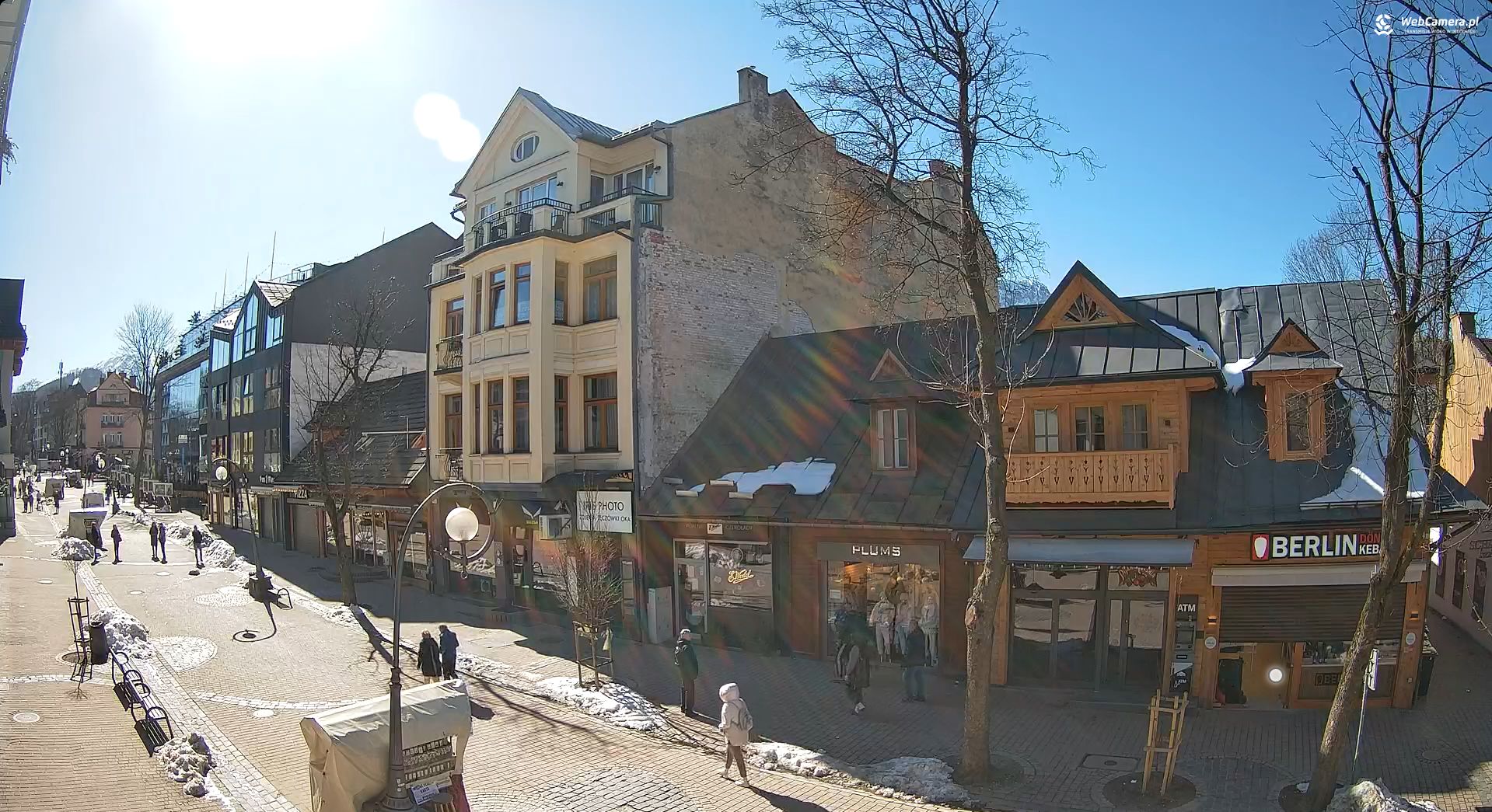 Wtorkowe ujęcie z Zakopanego.