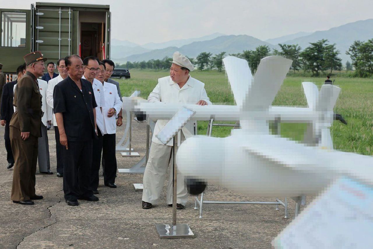 North Korea unveils new drones copying Israeli models