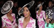 Cardi B świętuje 26. urodziny w "pobazgranej" kreacji Moschino