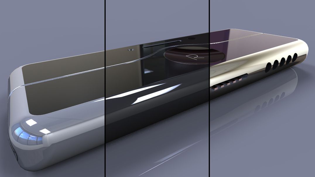 Nasz czytelnik zrobił niesamowitą wizualizację rozwijanego smartfona. Oto Rollphone 8